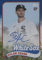 2020 Topps Archives 1989 Topps Cornfield Autographs #89CFADC Dylan Cease Baseball Card