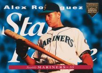 1995 Upper Deck #215 Alex Rodriguez Electric Diamond Gold Baseball Card