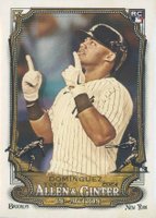 2024 Topps Allen & Ginter in Action Variations #IA16 Jasson Dominguez Baseball Card