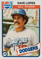 1980 Topps Pepsi-Cola All-Stars #13 Dave Lopes Baseball Card
