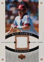 2005 Upper Deck Sweet Spot Classic Classic Materials #CM-MS1 Mike Schmidt Baseball Card