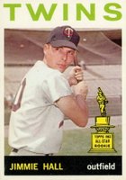 1964 Topps #73 Jimmie Hall Baseball Card