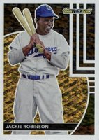 2024 Topps Update Topps Black Gold #BG20 Jackie Robinson Baseball Card