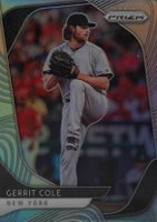 2020 Panini Prizm #197 Gerrit Cole Silver Prizm Baseball Card