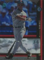 1994 SP Holoview Red #31 Manny Ramirez Baseball Card