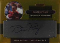 2008 Razor Signature Series Metal #AU-BUP Buster Posey Autograph-Gold Baseball Card