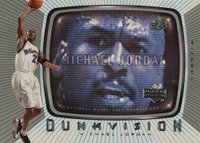 2002 Upper Deck Dunkvision #DV1 Michael Jordan Basketball Card