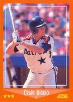1988 Score Traded #103T Craig Biggio Glossy Baseball Card