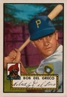 1952 Topps #353 Bob Del Greco Baseball Card