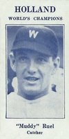1925 Holland Creameries #6 Muddy Ruel Baseball Card
