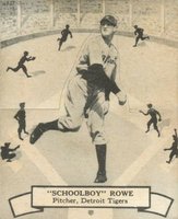 1937 O-Pee-Chee #134 Schoolboy Rowe Baseball Card
