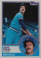 1983 Topps #656 Dave Frost Baseball Card