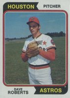 1974 Topps #177 Dave Roberts Baseball Card