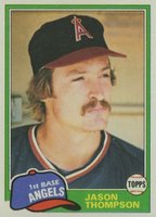 1981 Topps #505 Jason Thompson Baseball Card