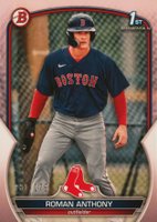 2023 Bowman Paper Prospects #BP71 Roman Anthony Pink Baseball Card