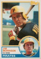 1983 Topps #173 Jim Morrison Baseball Card
