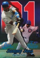 1999 Flair Showcase Legacy Collection #2L Sammy Sosa Row 2 Baseball Card