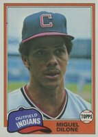 1981 Topps #141 Miguel Dilone Baseball Card