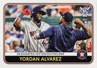 2020 Topps Big League #123 Yordan Alvarez Baseball Card