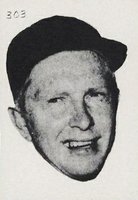 1955 All American Sports Club-Hand Cut #303 Red Schoendienst Baseball Card