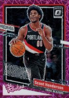 2023 Panini Donruss Optic the Rookies #3 Scoot Henderson Pink Velocity Basketball Card