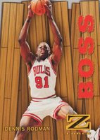 1997 Skybox Z-Force Boss #17 Dennis Rodman Basketball Card