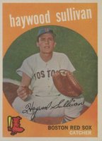 1959 Topps #416c Haywood Sullivan Correct Baseball Card