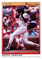 1991 O-Pee-Chee Premier #31 Andre Dawson Baseball Card
