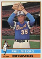 1976 Topps #435 Phil Niekro Baseball Card