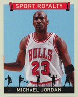 2007 Upper Deck Goudey Sport Royalty #SR-MJ Michael Jordan Basketball Card