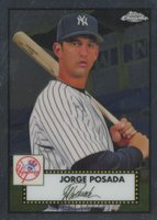2021 Topps Chrome Platinum Anniversary #683 Jorge Posada Baseball Card