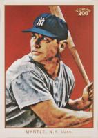 2009 Topps 206 Mantle Checklists #7 Mickey Mantle Baseball Card