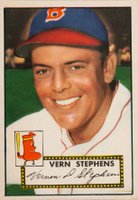 1952 Topps #84 Vern Stephens Baseball Card