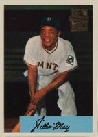 1997 Topps Willie Mays #4 Willie Mays 1954 Bowman Baseball Card