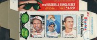 1965 Bazooka Complete Box # Frank Robinson/Rocky Colavito/Sandy Koufax Baseball Card