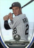2013 Bowman Platinum Prospect #BPP40 Nolan Arenado Baseball Card