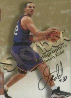 1998 Skybox Premium Autographics # Jason Kidd Basketball Card