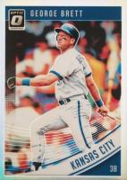 2018 Panini Donruss Optic #97 George Brett Holo Baseball Card