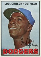 1967 Topps #410 Lou Johnson Baseball Card