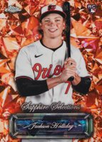 2024 Topps Chrome Sapphire Sapphire Selections #SS23 Jackson Holliday Update-Orange Baseball Card