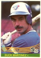 1984 Donruss #612 Buck Martinez Baseball Card