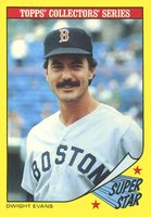 1986 Woolworth #10 Dwight Evans Baseball Card
