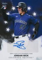 2024 Topps Baseball Stars Autographs #BSABEC Jordan Beck Update Baseball Card
