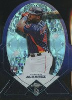 2020 Ben Baller Chrome Ben's Diamond Die-Cuts #BDC13 Yordan Alvarez Baseball Card