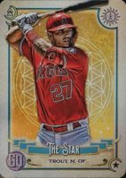 2020 Topps Gypsy Queen Tarot of the Diamond #8 Mike Trout Baseball Card