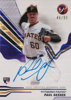 2024 Topps Pristine Pristine Autographs #PAPS Paul Skenes Purple Pristine Baseball Card