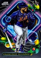 2023 Topps Cosmic Chrome #179 Francisco Alvarez Baseball Card