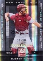 2008 Donruss Elite Extra Edition #177 Buster Posey Turn of the Century Autograph Baseball Card