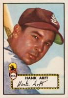 1952 Topps #284 Hank Arft Baseball Card
