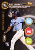 2020 Topps Attax Baseball Booster Packs # Randy Arozarena Baseball Card